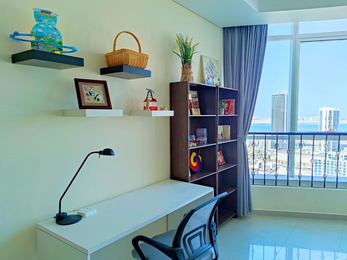 Abu Dhabi Cozy Mangrove View, Seaview 1 Bedroom 1 Partition Apartment Not Hotel Exteriör bild