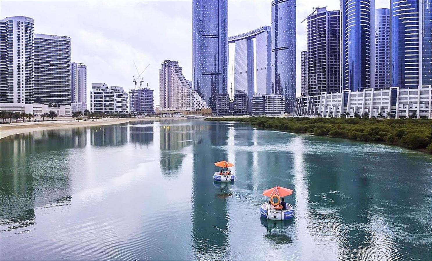 Abu Dhabi Cozy Mangrove View, Seaview 1 Bedroom 1 Partition Apartment Not Hotel Exteriör bild
